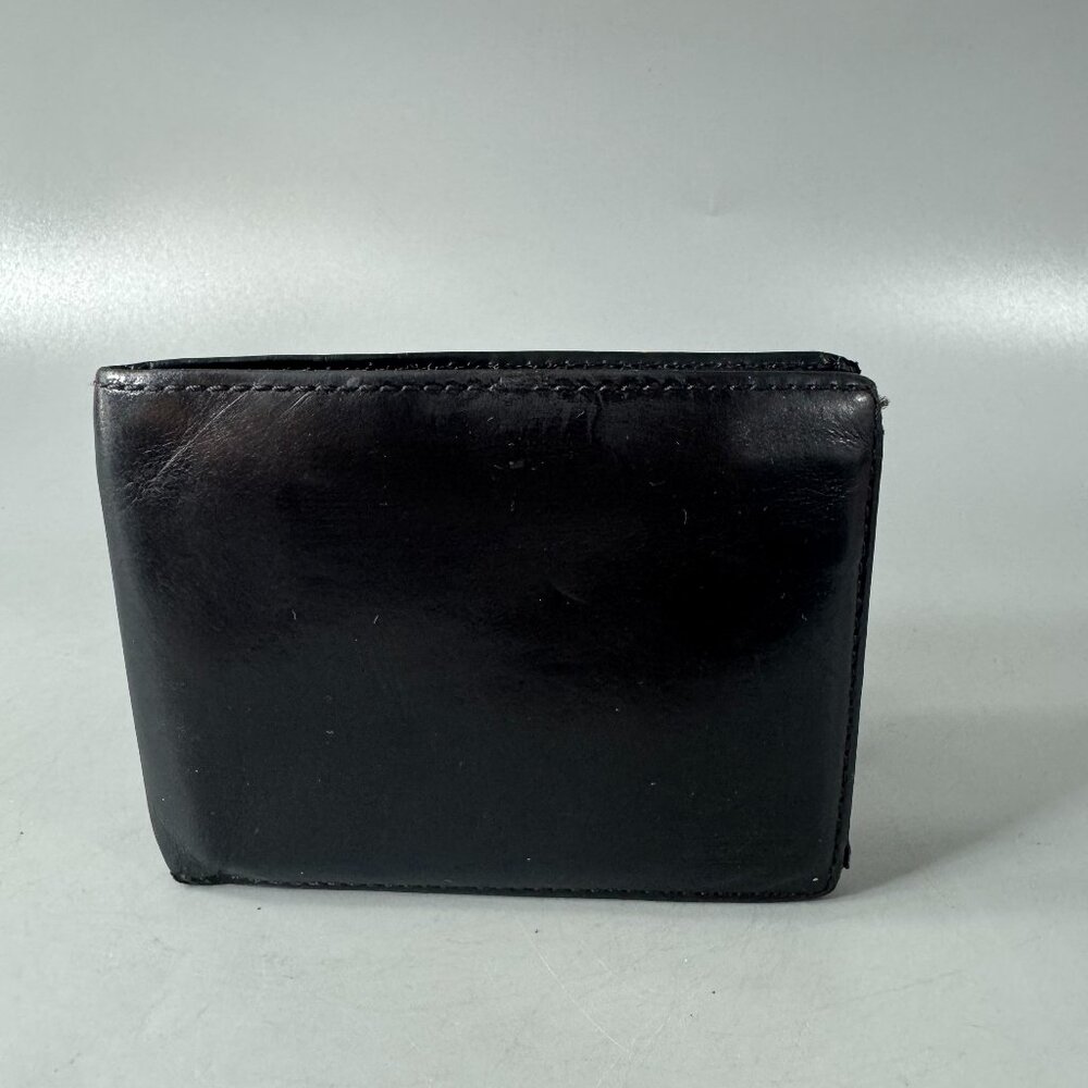 Coach Black Leather Bifold Wallet